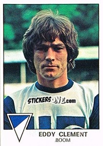 Cromo Eddy Clement - Football Belgium 1977-1978 - Panini