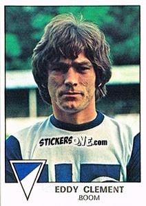 Sticker Eddy Clement - Football Belgium 1977-1978 n. 91 - Panini