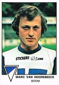 Sticker Marc van Hoorebeeck