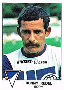 Cromo Benny Redel - Football Belgium 1977-1978 - Panini