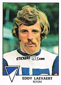 Figurina Eddy Laevaert - Football Belgium 1977-1978 - Panini