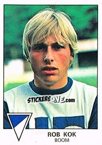 Cromo Rob Kok - Football Belgium 1977-1978 - Panini
