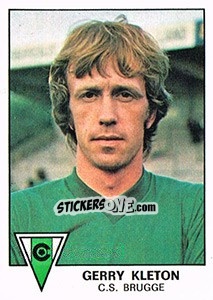 Sticker Gerry Kleton - Football Belgium 1977-1978 n. 116 - Panini
