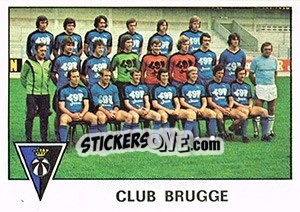 Figurina Team - Football Belgium 1977-1978 - Panini