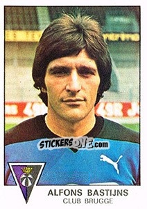 Figurina Alfons Bastyns - Football Belgium 1977-1978 - Panini
