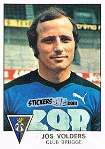 Sticker Jos Volders - Football Belgium 1977-1978 n. 127 - Panini