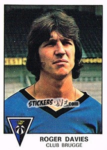 Sticker Roger Davis - Football Belgium 1977-1978 n. 132 - Panini