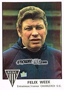 Sticker Felix Week - Football Belgium 1977-1978 n. 139 - Panini