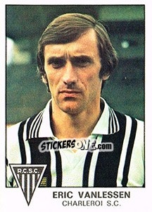 Cromo Eric Vanlessen - Football Belgium 1977-1978 - Panini