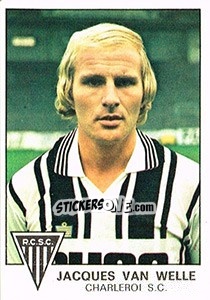 Cromo Jacques van Welle - Football Belgium 1977-1978 n. 145 - Panini