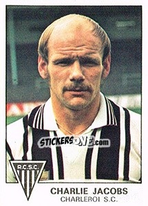 Cromo Charlie Jacobs - Football Belgium 1977-1978 - Panini