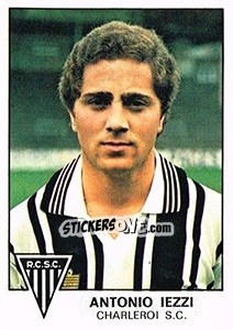 Cromo Antonio Iezzi - Football Belgium 1977-1978 - Panini