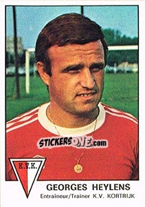 Figurina Georges Heylens - Football Belgium 1977-1978 - Panini