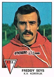 Cromo Freddy Seys - Football Belgium 1977-1978 n. 164 - Panini