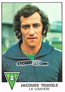 Sticker Jacques Teugels - Football Belgium 1977-1978 - Panini