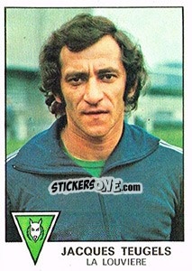 Figurina Jacques Teugels - Football Belgium 1977-1978 n. 181 - Panini