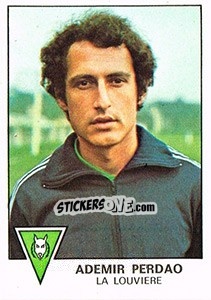 Sticker Ademir Perdao - Football Belgium 1977-1978 n. 186 - Panini