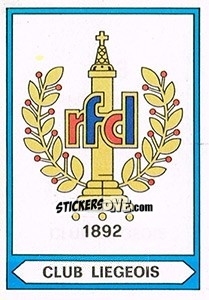 Cromo Badge - Football Belgium 1977-1978 - Panini