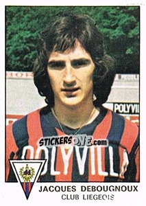 Figurina Jacques Debougnoux - Football Belgium 1977-1978 n. 196 - Panini