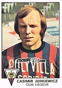 Sticker Casimir Jurkiewicz - Football Belgium 1977-1978 - Panini