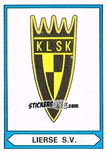 Sticker Badge - Football Belgium 1977-1978 - Panini