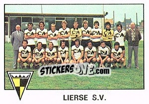 Sticker Team - Football Belgium 1977-1978 n. 206 - Panini