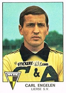 Sticker Carl Engelen - Football Belgium 1977-1978 n. 208 - Panini
