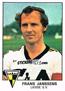Sticker Frans Janssens - Football Belgium 1977-1978 - Panini