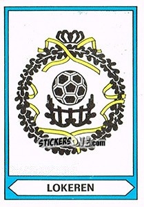 Sticker Badge - Football Belgium 1977-1978 n. 222 - Panini