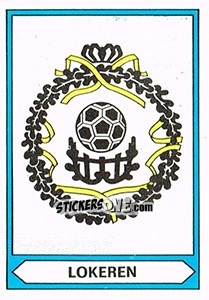 Sticker Badge - Football Belgium 1977-1978 - Panini