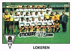 Figurina Team - Football Belgium 1977-1978 - Panini