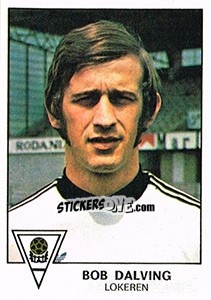Cromo Bob Dalving - Football Belgium 1977-1978 - Panini