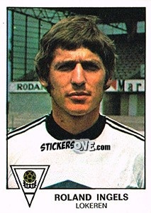 Sticker Roland Ingels - Football Belgium 1977-1978 - Panini