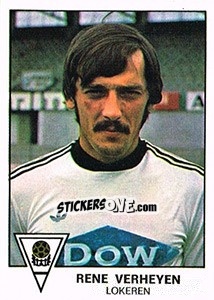Sticker Rene Verheyen - Football Belgium 1977-1978 - Panini