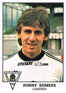 Sticker Ronny Somers - Football Belgium 1977-1978 - Panini