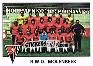 Figurina Team - Football Belgium 1977-1978 - Panini