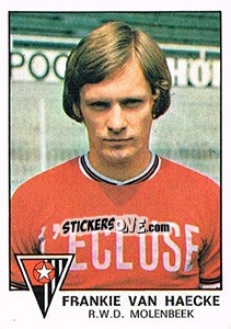 Figurina Frankie van Haecke - Football Belgium 1977-1978 n. 251 - Panini