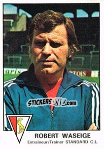 Sticker Robert Waseige - Football Belgium 1977-1978 - Panini