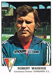 Sticker Robert Waseige - Football Belgium 1977-1978 n. 258 - Panini