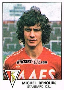Figurina Michel Renquin - Football Belgium 1977-1978 - Panini