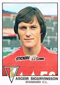 Cromo Asgeir Sigurvinsson - Football Belgium 1977-1978 - Panini