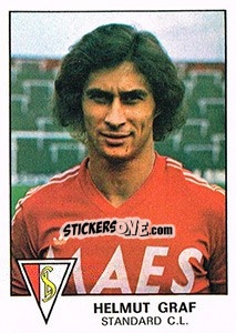 Sticker Helmut Graf - Football Belgium 1977-1978 - Panini