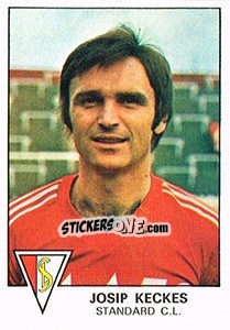 Sticker Josip Keckes - Football Belgium 1977-1978 n. 272 - Panini