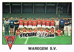 Sticker Team - Football Belgium 1977-1978 n. 274 - Panini