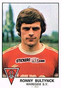 Sticker Ronny Bultynck - Football Belgium 1977-1978 - Panini