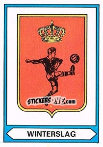 Sticker Badge - Football Belgium 1977-1978 n. 290 - Panini