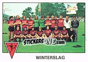 Sticker Team - Football Belgium 1977-1978 n. 291 - Panini