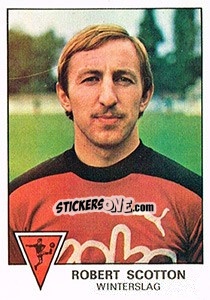 Figurina Robert Scotton - Football Belgium 1977-1978 - Panini