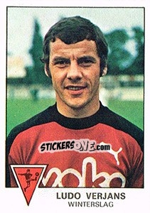 Sticker Ludo Verjans - Football Belgium 1977-1978 - Panini