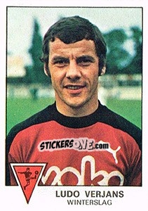Cromo Ludo Verjans - Football Belgium 1977-1978 n. 304 - Panini